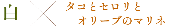 タコとセロリのゴロゴロサラダ